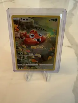 Pokemon Paras GG32/GG70 SWSH: Crown Zenith Ultra Rare Holo English 70 HP - Image 1