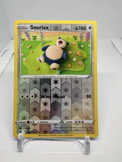 Pokemon TCG Snorlax 109/159 SWSH: Crown Zenith Reverse Holo - Image 1