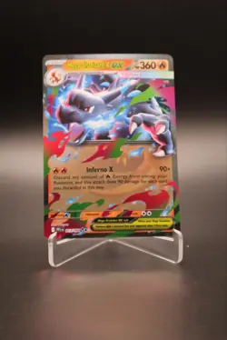 Pokemon TCG Mega Charizard X ex 013/094 Ultra Rare Phantasmal Flames NM/M - Image 1