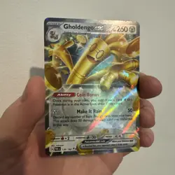 Pokemon Gholdengo EX 139/182 NM Double Rare Paradox Rift - Image 1
