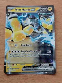 Pokemon TCG Iron Hands EX Paradox Rift 2024 World Championship Deck The 'Don - Image 1