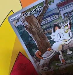 Meowth 106/094 IR Phantasmal Flames English Pokemon TCG - Image 2