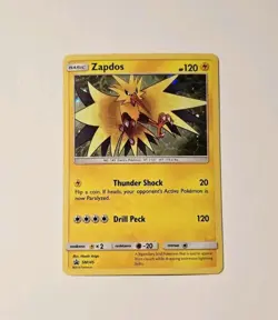 Pokemon Zapdos Promo Holo Rare SM145 LP - Image 1