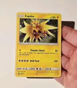 Pokemon Zapdos Promo Holo Rare SM145 LP - Image 3