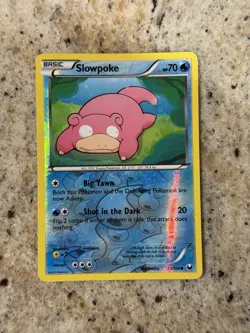 Pokemon Dark Explorers Slowpoke Reverse Holo 23/108 - Image 1