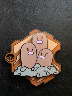 Dugtrio 151 Pokemon Journey Puzzle Fridge Magnet S-Chinese Offical New - Image 1