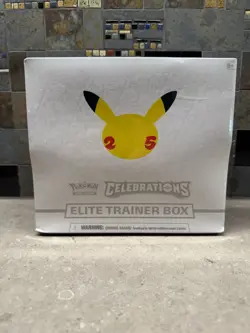 Pokemon Celebrations 25th Anniversary Elite Trainer Box New Sealed - See Pics - Image 1