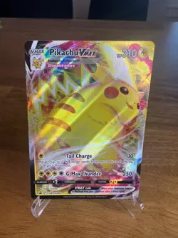 Pokemon TCG Pikachu VMAX SWSH Black Star Promos SWSH286 Holo Promo - Image 1