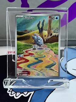 Pokemon TCG Frigibax 208/193 Paldea Evolved Illustration Rare Holo Full Art - Image 1