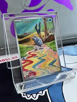 Pokemon TCG Frigibax 208/193 Paldea Evolved Illustration Rare Holo Full Art - Image 2