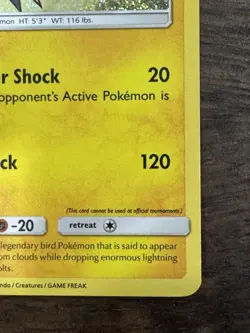 ⚡ Zapdos 012/034 CLC ⚡ Pokemon TCG Classic Collection NM Holo - Image 3