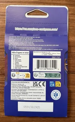 One Piece OP14 EB04 The Azure Sea’s Seven Sleeved Booster Pack Lot of 10 Sealed - Image 4