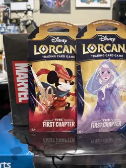 Disney Lorcana Booster Blister TCG The First Chapter Sealed Lot Set of 3 Packs - Image 4