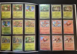 Pokemon Black Bolt 100% Complete Base Master Set 166 Cards. All C,UC,R,RH & EX - Image 3