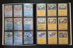 Pokemon Black Bolt 100% Complete Base Master Set 166 Cards. All C,UC,R,RH & EX - Image 5