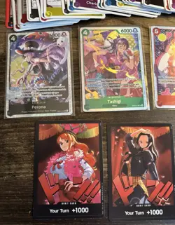 Perona Vinsmoke Reiju Alt Art EB03 R SR Dons One Piece Heroines Edition Card Lot - Image 4