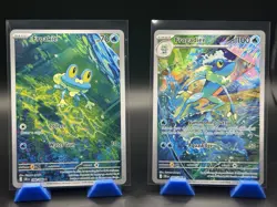 *2 CARDS* Froakie 88 Frogadier 89 Illustration Rare Pokemon TCG Chaos Rising - Image 1