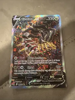 Giratina V 186/196 - Lost Origin - Rare Holo Pokemon Card - Image 1