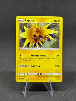 Zapdos - SM145 - Pokemon Sun & Moon Promo Holo Rare Card NM - Image 1