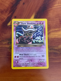 Pokemon Card - Dark Slowking Neo Destiny 20/105 Rare Non Holo! - Image 1