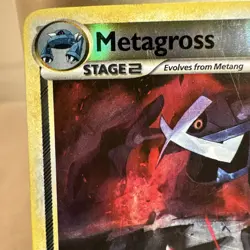 LP Pokemon Metagross 18/90 Undaunted HGSS Reverse Holo Card - Image 2