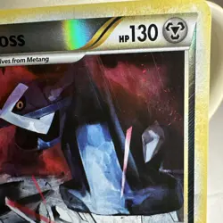 LP Pokemon Metagross 18/90 Undaunted HGSS Reverse Holo Card - Image 3