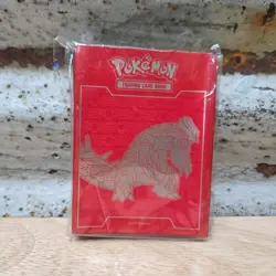 Pokemon TCG Groudon XY Primal Clash Elite Trainer Box Card Sleeves Set of 65 - Image 1