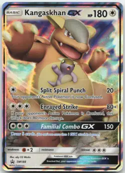 Kangaskhan GX - SM188 SM Promos Pokemon Card NM - Image 1