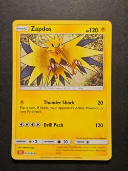 Zapdos Classic Collection Trading Card Game Classic 012/034 NM - Image 1
