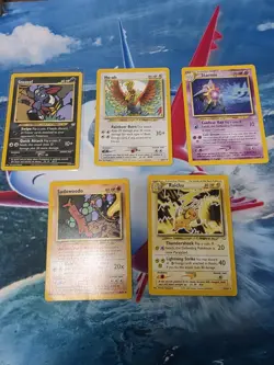 VINTAGE Pokemon NEO Revelation 41 Card C/UC/R Partial Set NO Duplicates 5 RARES - Image 1