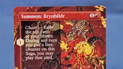 Summon: Brynhildr (Borderless) FIN #366 (NM) Final Fantasy MTG 🔮 - Image 2