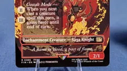 Summon: Brynhildr (Borderless) FIN #366 (NM) Final Fantasy MTG 🔮 - Image 3