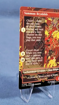 Summon: Brynhildr (Borderless) FIN #366 (NM) Final Fantasy MTG 🔮 - Image 5