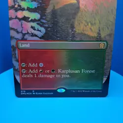 Karplusan Forest (Borderless) Dominaria United Foil - Image 2