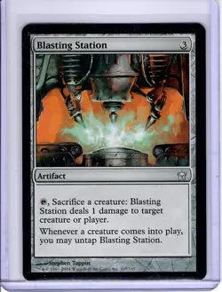 Blasting Station #107 Uncommon Fifth Dawn Regular MTG NM - Image 1