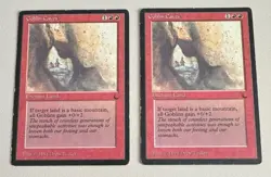 2x Goblin Caves - MTG - The Dark- Englisch ©1994 LP Common - Image 1