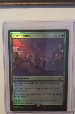 Elven Chorus Universes Beyond: the Lord of the Rings: Tales of Middle-Earth Foil - Image 1