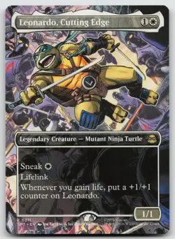 Leonardo, Cutting Edge (Borderless) Teenage Mutant Ninja Turtles Regular - Image 1
