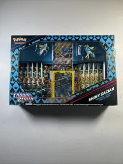 Nintendo Pokemon TCG Crown Zenith Collection Box - 11 Packs New Sealed ** Damage - Image 1
