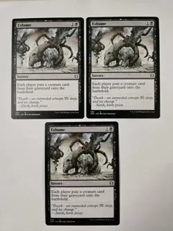 Exhume Jumpstart Regular Uncommon. NM. 230. X3 - Image 2