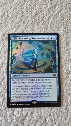 ~ MTG - Secrets of Strixhaven #44 Echocasting Symposium FOIL Mythic - Image 1