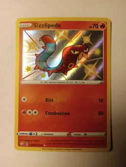 Sizzlipede SV018/SV122 Shining Fates: Shiny Vault Holo Pokemon Free Shipping!! - Image 1