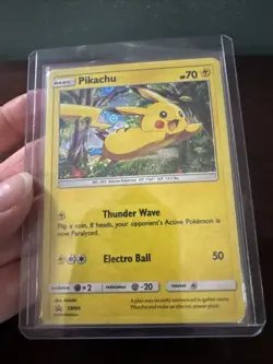 Pikachu Pokemon SM04 Cosmos Holo Pokemon TCG General Mills Cereal Promo - Image 1