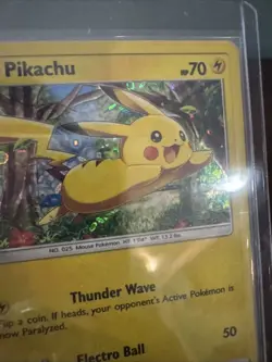 Pikachu Pokemon SM04 Cosmos Holo Pokemon TCG General Mills Cereal Promo - Image 2
