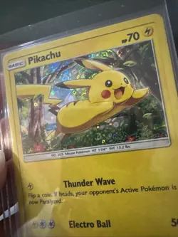 Pikachu Pokemon SM04 Cosmos Holo Pokemon TCG General Mills Cereal Promo - Image 3