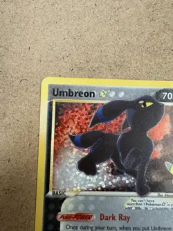 Umbreon Gold Star 17/17 Celebrations: Classic Collection Holo Pokemon NM - Image 3