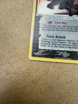 Umbreon Gold Star 17/17 Celebrations: Classic Collection Holo Pokemon NM - Image 5