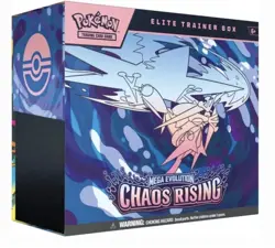 Pokemon TCG Chaos Rising Elite Trainer Box ETB Mega Evolutions Sealed IN HAND - Image 1
