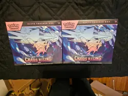 Pokemon TCG: Chaos Rising ETB Factory Sealed In hand - Image 1