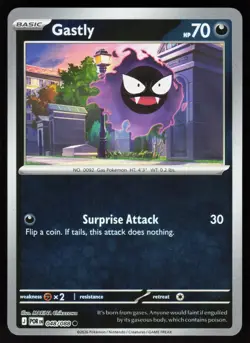 Gastly 048/088 Common Perfect Order Pokemon Reverse Holo Near Mint - Image 1